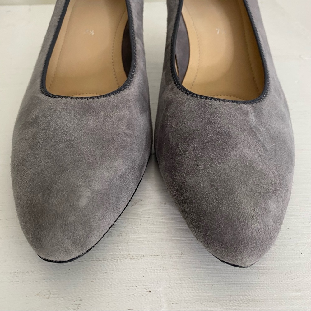 ARA Luftpolster Gray Suede Leather Pump in US 10 - Picture 10 of 14